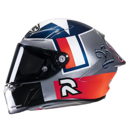 HJC RPHA1 Ben Spies Silverstar Kapalı Motosiklet Kaskı resmi