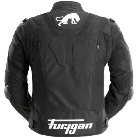 Furygan TX Raptor Motosiklet Ceketi Siyah Beyaz resmi